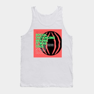 Offensive Funny Social Distancing Tank Top